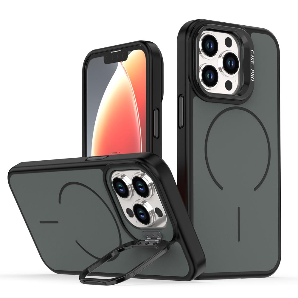 KEYSION Матовый чехол для телефона с покрытием Soft-touch, подставка для линз, для Magsafe, для iPhone 11 12 Pro Max, магнитный, беспроводная зарядка, противоударный
