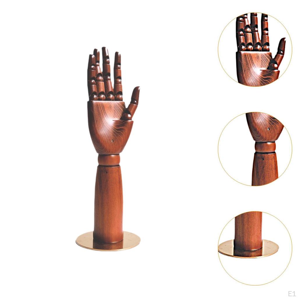 Ручной манекен, деревянная модель для рисования, реквизит для фотографий, подставка для хранения ювелирных изделий