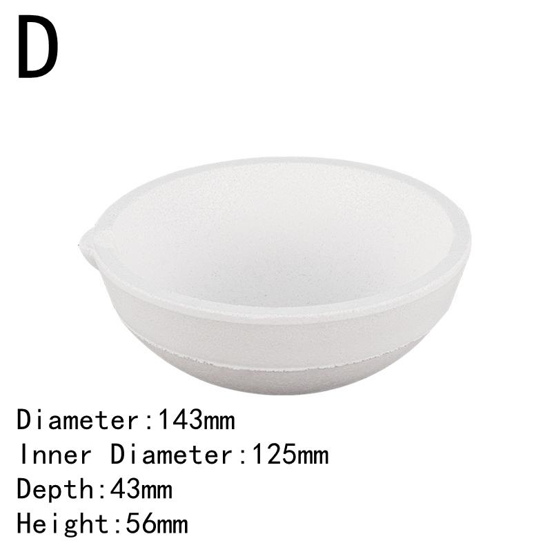 5g-200g High Temperature Quartz Bowl Crucible Furnace Melting Casting Refining Golden Silver Jewelry Tools