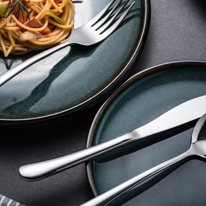 ZISIZ Набор столовых приборов для стейка из 3 предметов из нержавеющей стали 304 в европейском стиле