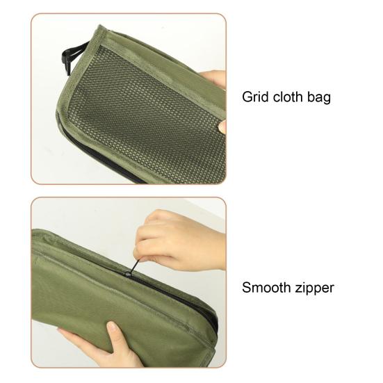 Мини Складной Стул с Сумкой для Переноски Портативный Легкий Сверхпрочный Водонепроницаемый Для Кемпинга на Открытом Воздухе, Туризма, Пляжа, Пикника, Рыбалки, Складное Кресло-Сиденье