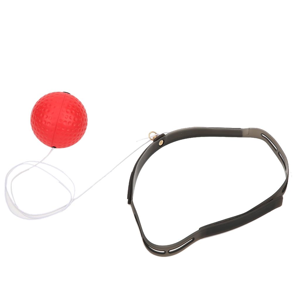 Наголовное оборудование для тренировки скорости в боксе, фитнес-оборудование, пенорезиновый мяч из полиуретана, налобная повязка