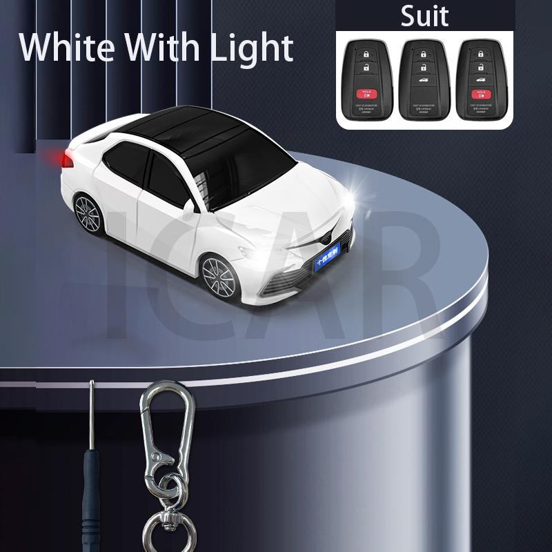 Для Toyota Camry Чехол для ключа автомобиля 2 3 4 кнопки Пульт для Toyota Corolla Prius Camry Chr Rav4 Altis Land Cruiser Чехол для брелока