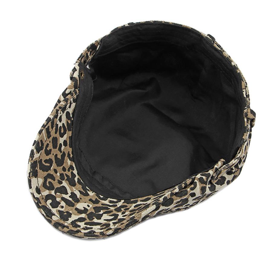 Модные кепки газетчика YK2 в стиле ретро с леопардовым принтом, плоские кепки с козырьком, женские береты для художников