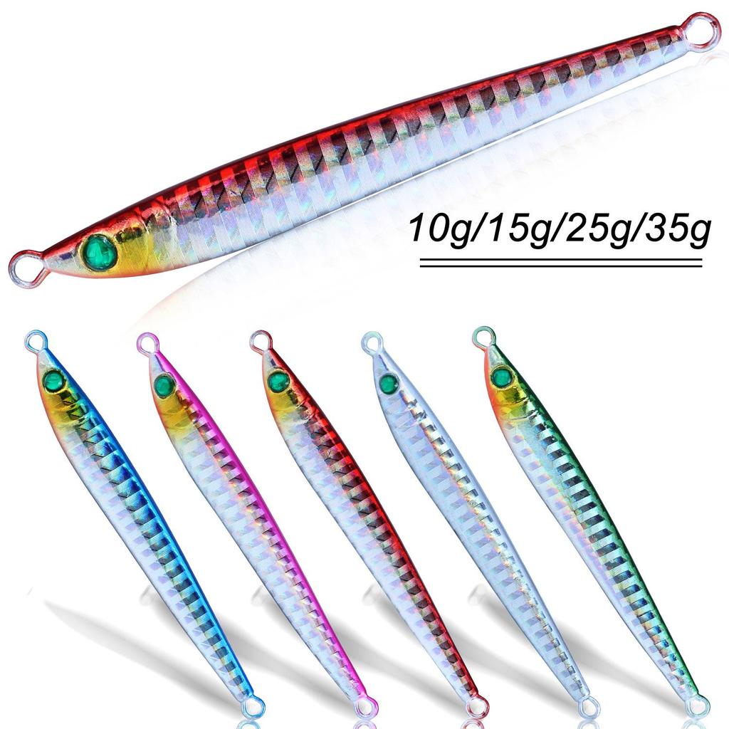 SOUGAYILANG Рыболовная приманка, 5 шт., балансир, жесткая рыболовная приманка высокого качества, рыболовные крючки, свинцовая жесткая приманка, отсадочные приманки