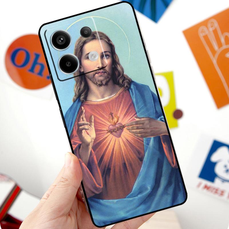 Бог Иисус Христос Христианский Чехол Для Xiaomi Redmi Note 14 13 10 11 12 Pro 11S 12S Чехол Для Redmi 15 14C 10C 12C 13C 15C
