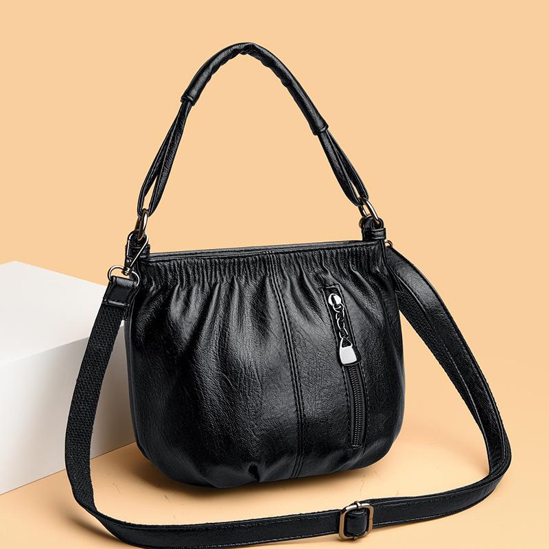Women's Bag New European and American Fashion Retro Bag Women's Handbag Shoulder Bag Multi-layer Large-capacity Messenger Bag