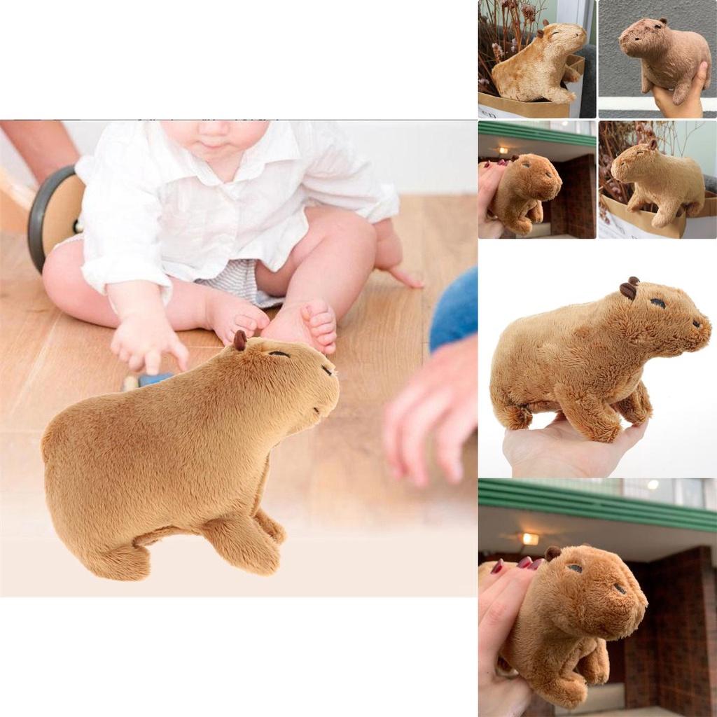 Capybara Plush Toy Soft And Cute Stuffed Animal For Kids And Adults