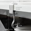 Hanging Hook Adjustable Rotatable Removable Table Edge Hooks Desktop Hooks Deskside Book Bag Organizer Large Load Capacity