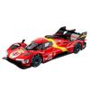 1/22 Ferrari 499P Гонки на выносливость Сплав Суперспортивный автомобиль Модель Литье под давлением Металл Трековый гоночный автомобиль Модель автомобиля Звук и свет Детская игрушка Подарок