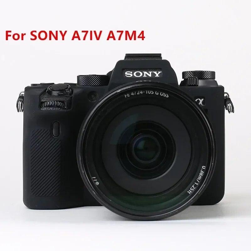 Силиконовый чехол для камеры Sony A7IV A7M4 A7c A7R A7 A7S Mark III IV A7SIII A7III A7RIII A7RIV