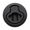4pcs Black Plastic Marine Boat Deck Hatch Locker Latch Pull Handle Non-locking