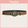 Punk Leather Rock Waist Belt With Vintage Studded Design Daily Supplies Casuals