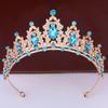 Свадебная корона головной убор роскошная королева повязка на голову свадебный сплав стразы аксессуар для волос корона