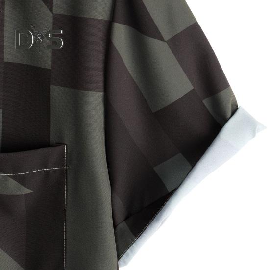 Мужская летняя пляжная рубашка с цветочным принтом и лацканами, свободный мягкий однобортный нагрудный карман с короткими рукавами, гавайский топ средней длины для отпуска