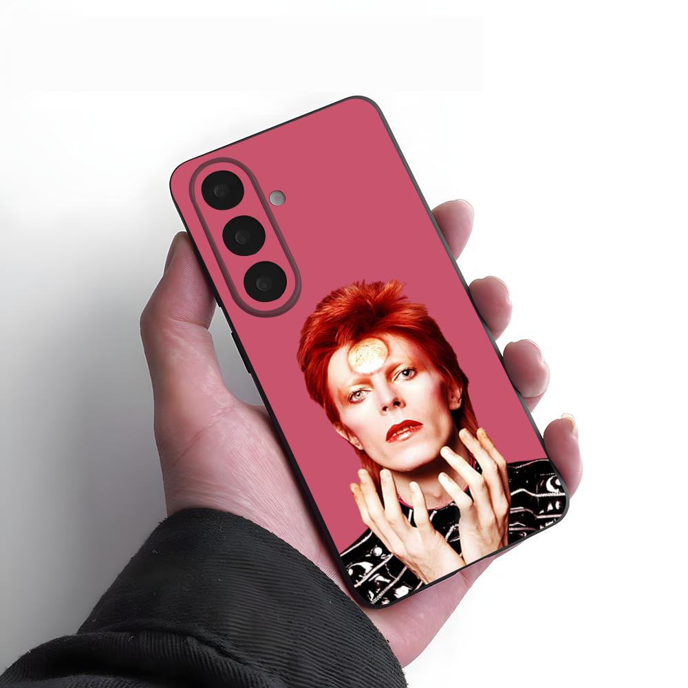 Singer D-David Bowie Phone Case For Samsung A25 A13 A33 5G A54 A36 A35 A56 A52 A14 Shockproof Soft Cover