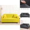 Luxurious Elastic Stretch Sofa Cover In Solid Colors For Ultimate Furniture Protection