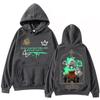 Горячая аниме Ekko-Arcane Hoodie Harajuku Hip Hop Pullover Tops Популярная музыкальная толстовка Fans Gift Hoodies & Hoodies Men's