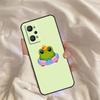 Милый чехол-мультяшная лягушка для Realme C55 C71 C75 C61 C53 C33 C63 C51 C65 C67 11 12 13 14 15 Pro Plus GT6 GT7 Pro