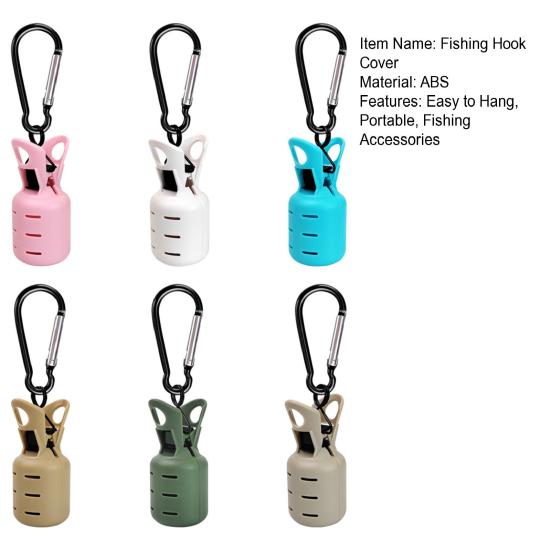 1/6 шт. Чехол для рыболовного крючка с пряжкой, портативный чехол для защиты крючка для ловли креветок и кальмаров
