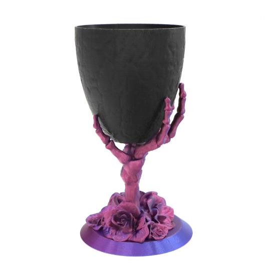 Скелет Конфетница Роза Череп Рука Блюдо Держатель Готический Дом