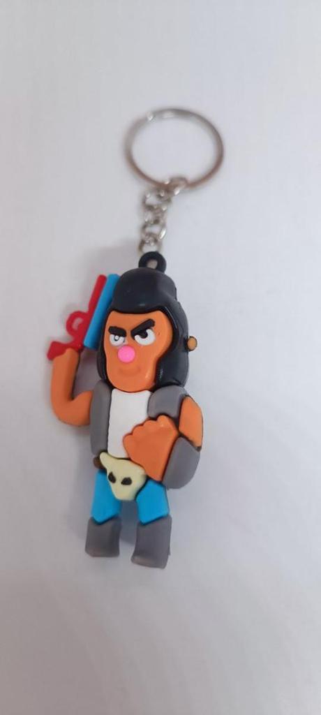 Бравл Старс брелок Brawl Stars Bull Булл на ключи, на сумку фигурка 5,5 см