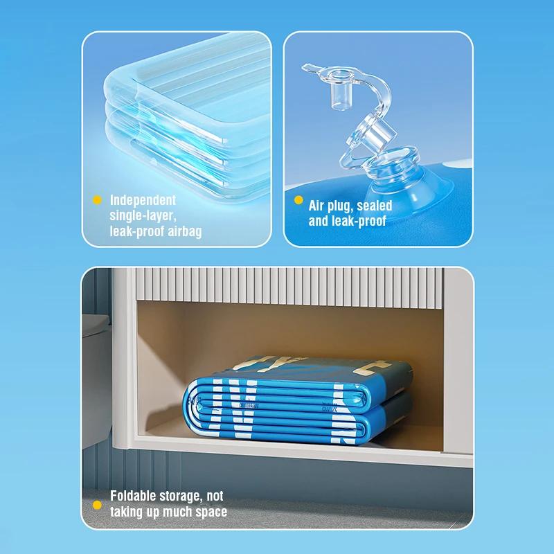 Надувной бассейн 3/2,6/2,1 м Большие семейные бассейны Бассейн с навесом Детский уличный Съемный Басен Игрушки для детей Взрослый