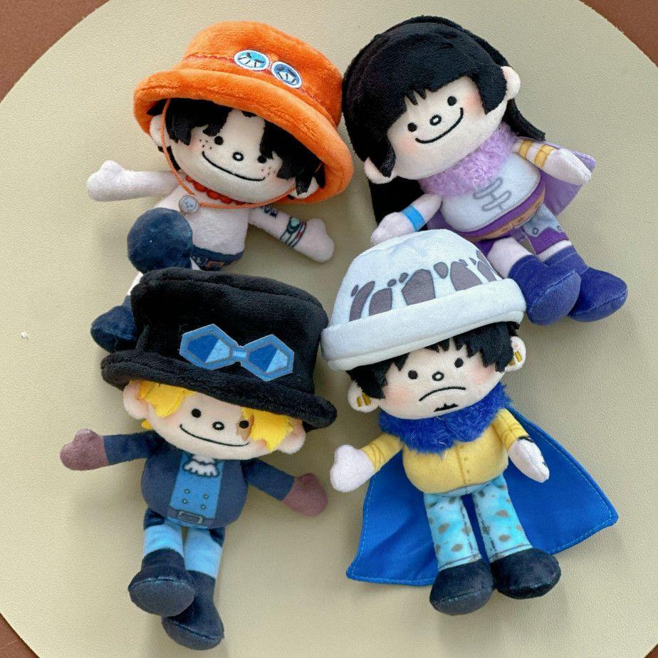 Новая Плюшевая Игрушка из Арки Элбас One Piece Хлопковая Кукла Луффи Зоро 15См Эйс Хлопковая Набивная Подвеска Декор для Аниме Сумки Для Коллекционера Аниме