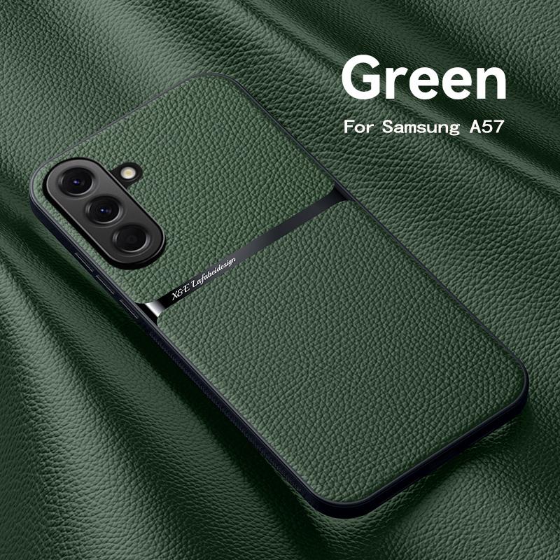 EUCAGR Роскошный чехол-книжка из ПУ-кожи для Samsung Galaxy A37/A57 Магнитный чехол-ракушка для Samsung Galaxy A37/A57 Задняя крышка