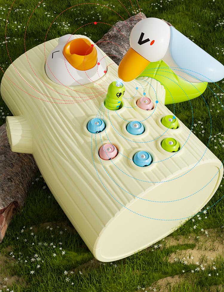 Развивающая игрушка для ловли червячков для детей в возрасте 1-4 лет