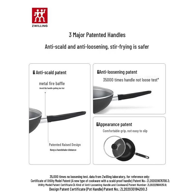 Zwilling Motion Plus 30cm Non-stick Wok