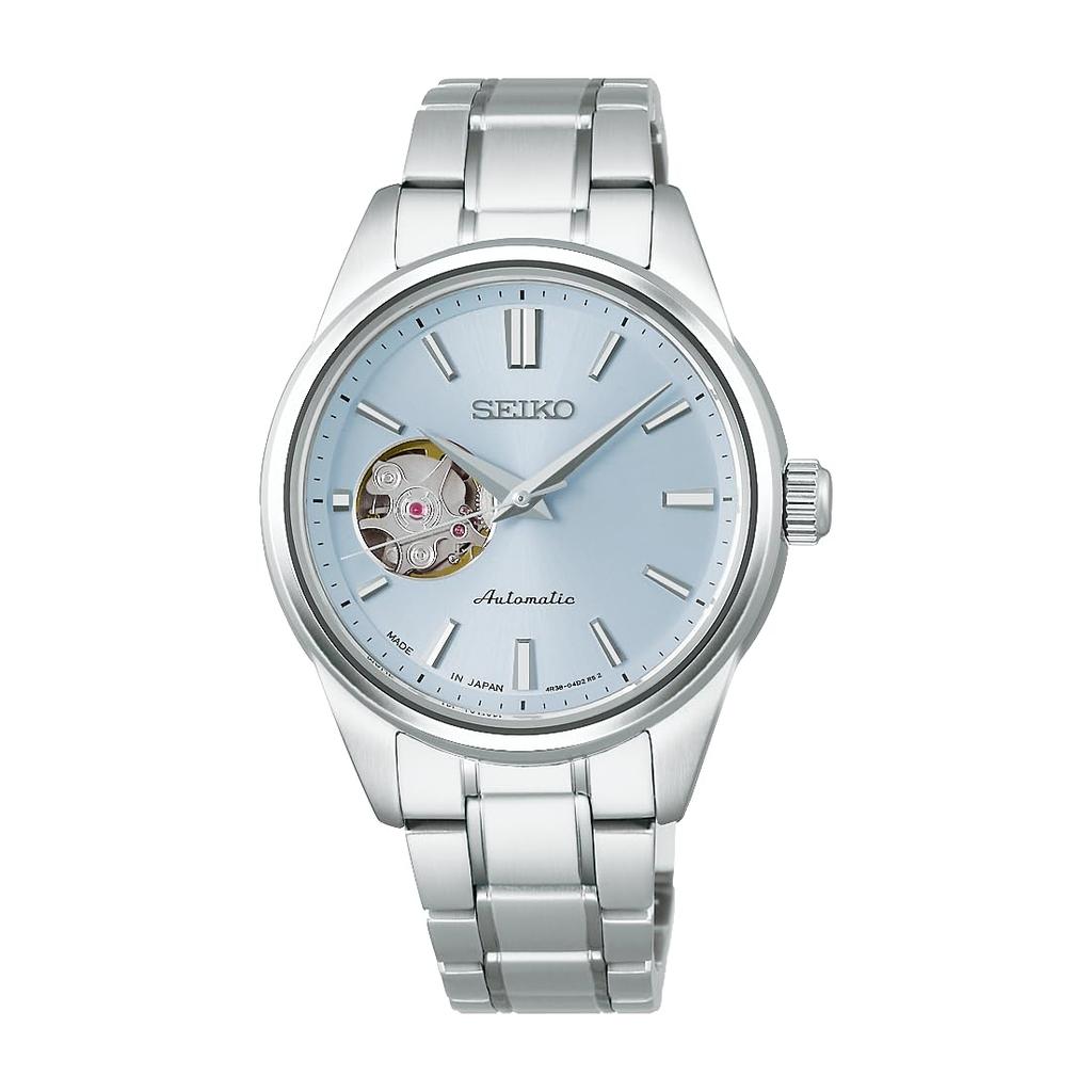 Seiko Selection Spring 2026 Limited Edition Automatic Light Blue SSDE025 Silver Watch Japanese-Made Women's