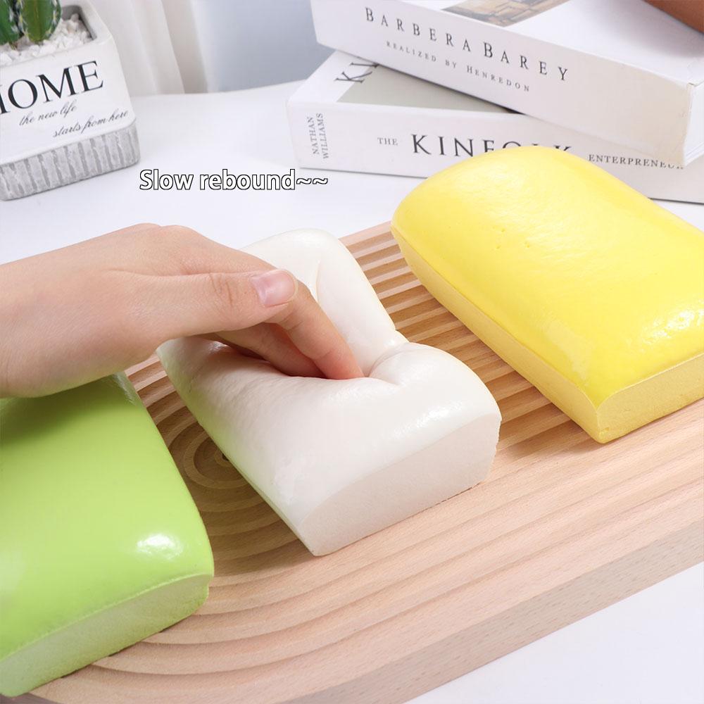 PU хлеб сжимать игрушка торт еда щипок музыкальные игрушки Ins торт медленно отскакивать игрушка детский подарок