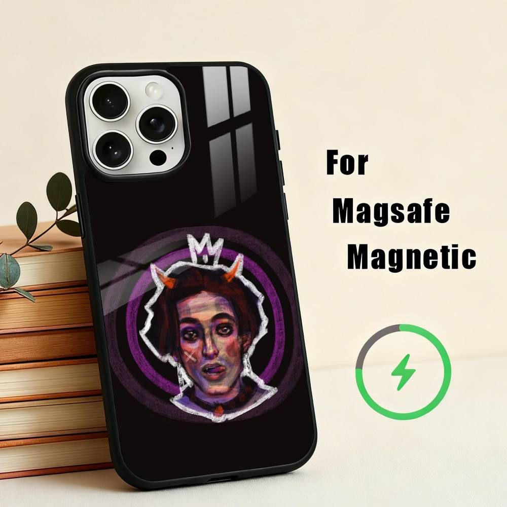 Чехол для телефона M-Maneskin-N D-Damiano David Для iPhone 17, 16, 15, 14, 13, 12, 11 Plus, Для чехла с магнитной беспроводной зарядкой