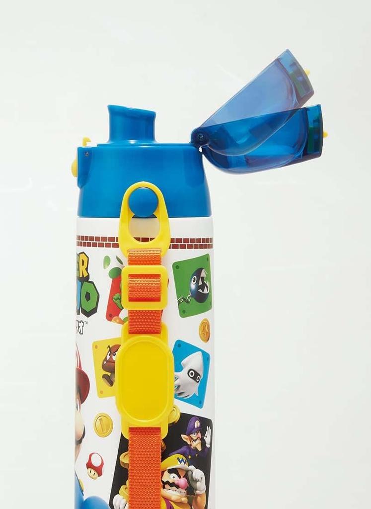 Skater Бутылка для воды 580 мл Super Mario 23 Direct Drinking нержавеющая сталь спортивная бутылка SDC6N-A