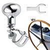 Boat Steering Wheel Ball 316 Stainless Steel Grip Knob Turning Helper Hand Control Ball Marine Steering Wheel Spinner Knob Aid
