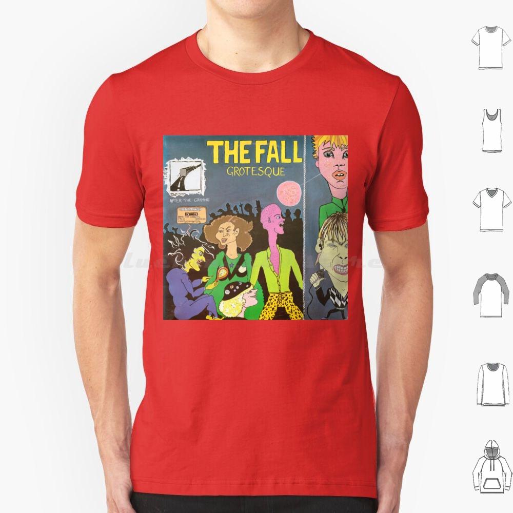 Grotesque T Shirt Big Size 100 Cotton Fall Mark Smith Grotesque Music Album Record Vinyl Band Artist