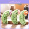 Милый плюшевый брелок в виде огурца с мягким ПП-хлопком для детей и украшения сумки