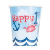 Nautical 1st Birthday Cups (Pack Of 8)