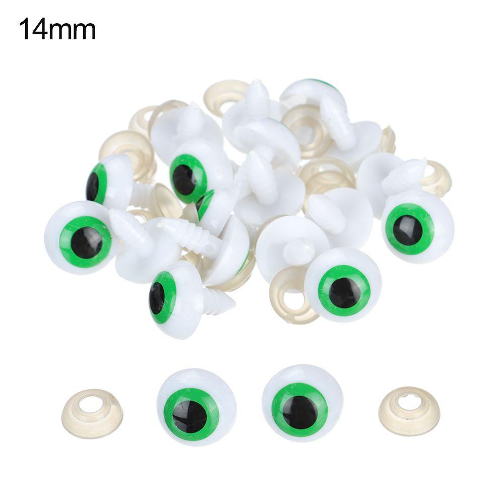 12мм~30мм Безопасные Аксессуары для Игрушек Животных Пластиковые Глаза Кукольные Глаза Рукоделие Лягушачьи Глаза Глазное Яблоко