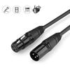 DMX 3-PIN DMX512 Кабель от папы к маме Светодиодные PAR Сценические огни Линия сигнала DMX DJ Оборудование Линия сигнала DMX512 XLR Разъем