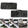 61 Keys Keyboard Case with 2 Pockets Thick Padded Waterproof Electric Gig Bag