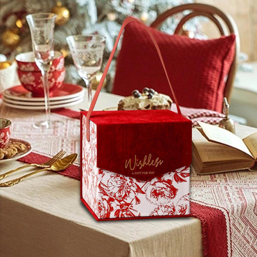 Свадебная коробка конфет, подарок подружке невесты, элегантная сумка для подарков, переносные принадлежности с ручкой для