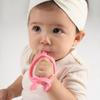 Heart Pain Silicone National Wrist Baby Cupid Teether Storage Case Included, Cupid Teether, Beige, 1 Piece, Korean Baby Products
