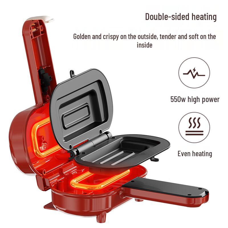 MONDA Mini Breakfast Sandwich Maker CN plug (adapter included)