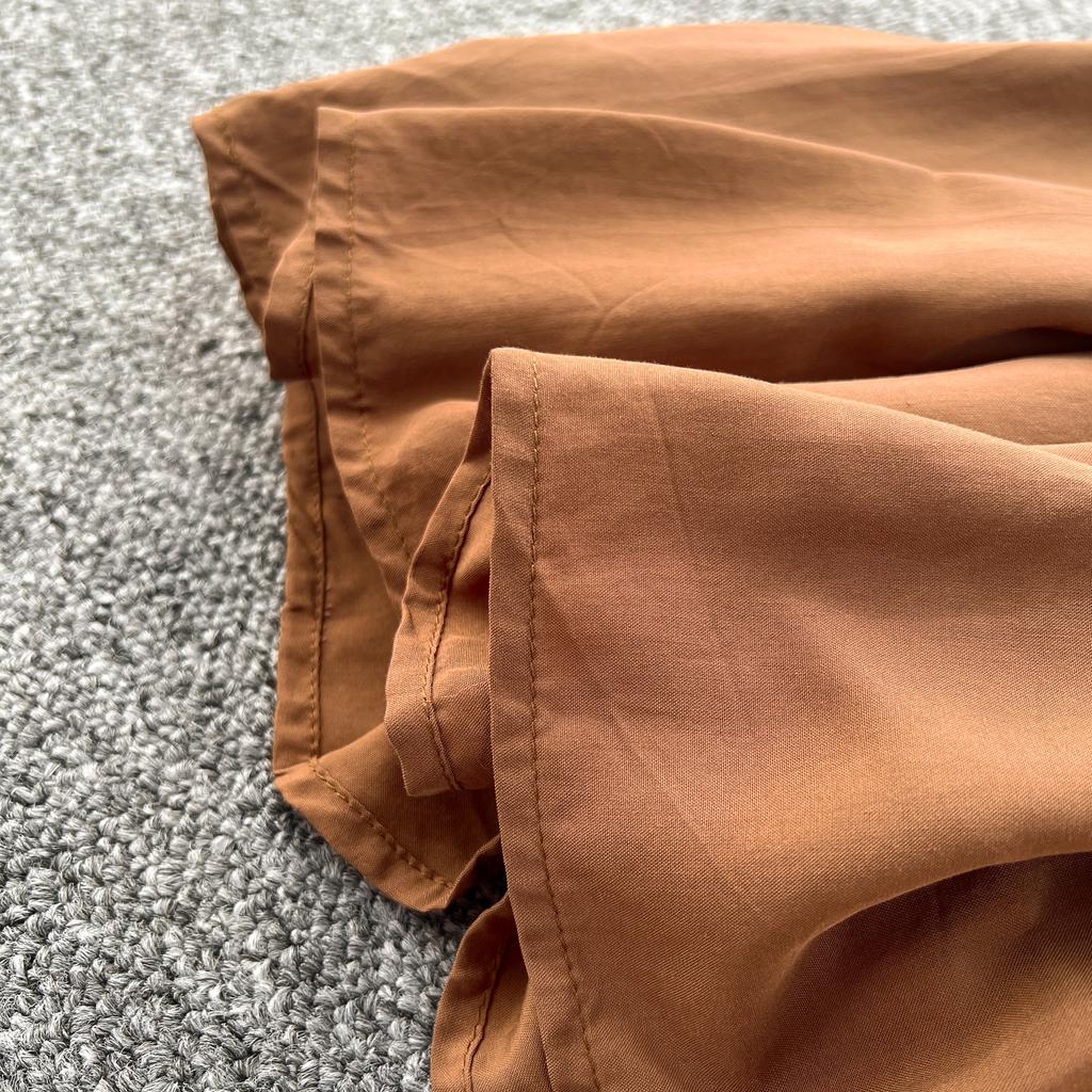 Винтажное платье с круглым вырезом для женщин с рукавами-фонариками, вышитыми шнуровкой, платья А-силуэта, однотонные лоскутные пуговицы, летнее платье