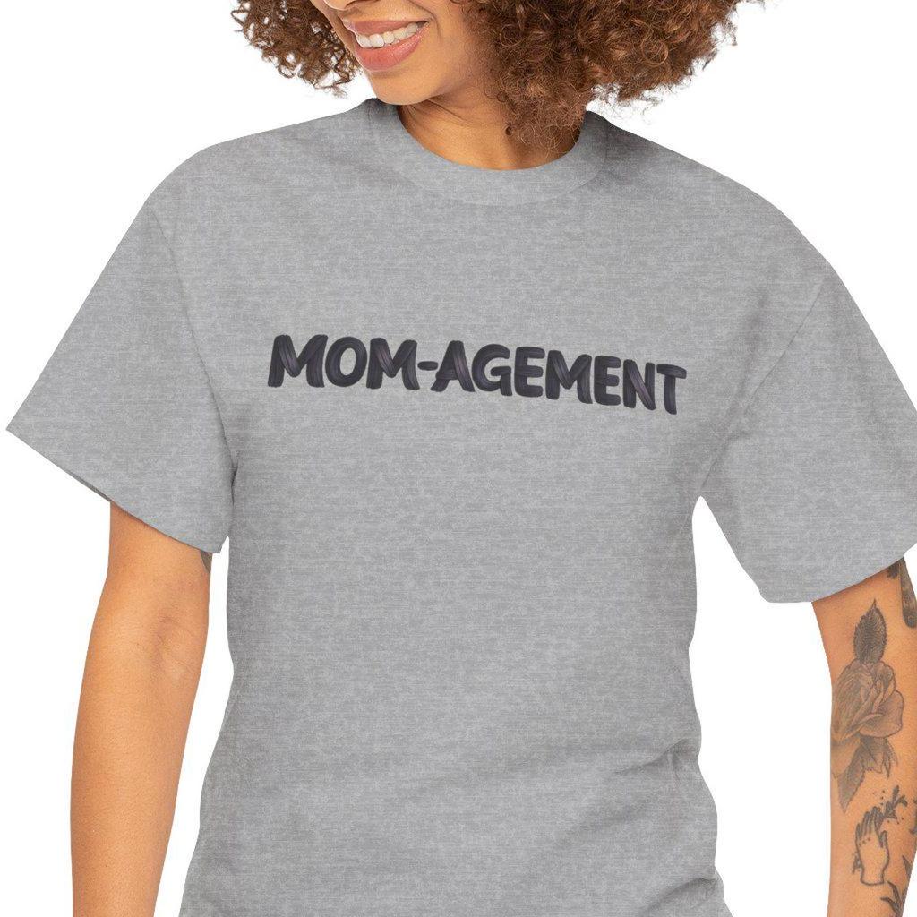 Mom-agement Tee | Funny Mom Shirt, Mom Life Typography