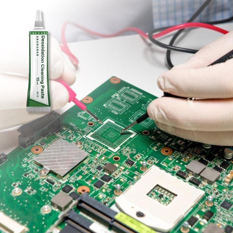 Окислительный Растворяющий Очищающий Гель Для Профессионального Восстановления Электроники Подготавливает Металлические Поверхности Для Надежного Результата Сварки