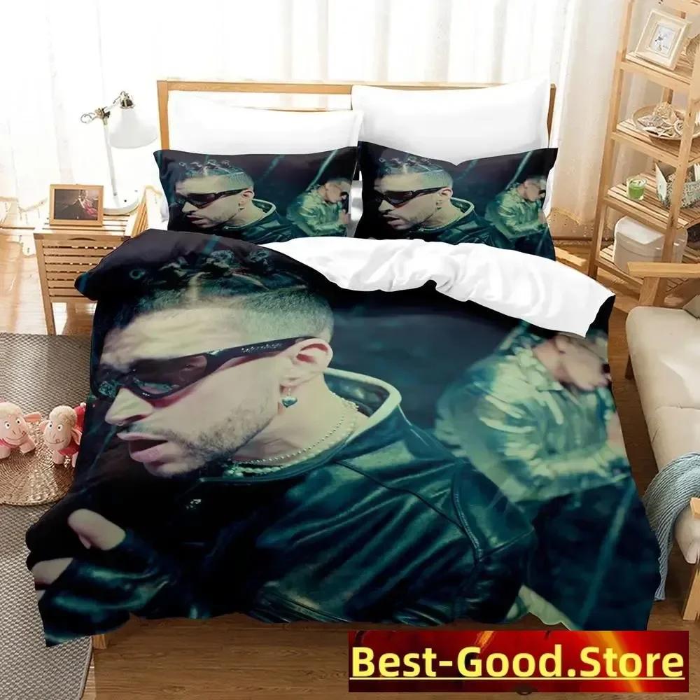 Постельное белье Daddy Yankee Односпальный Полуторный Двуспальный Кинг-сайз Комплект постельного белья Взрослый Детский Спальня Аниме Комплекты пододеяльников Кровать