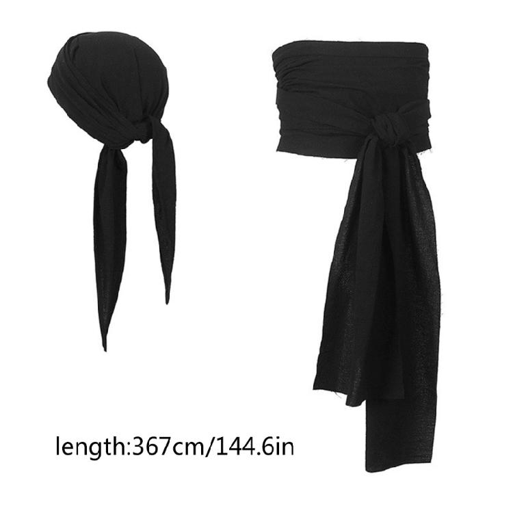 Пиратские повязки на голову, большой поясной ремень, пиратский платок-бандана, пиратская перевязь для вечеринки